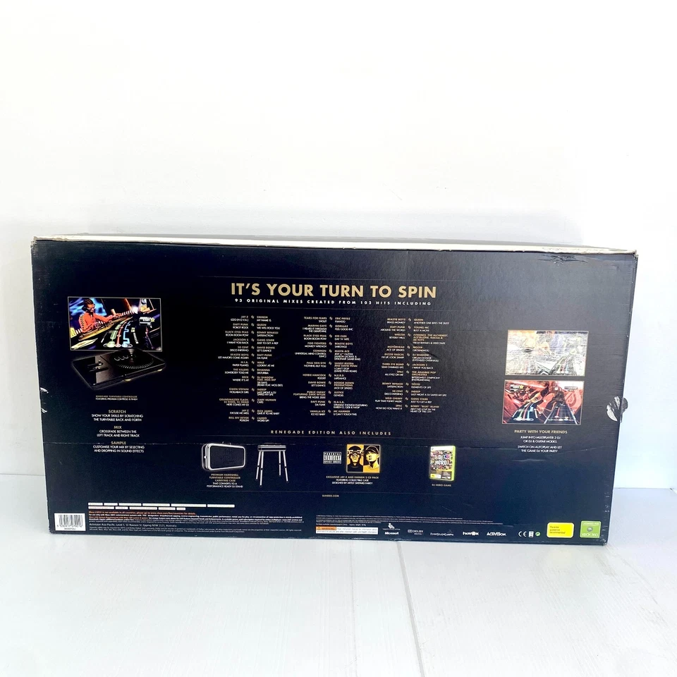 DJ Hero Renegade Edition feat. Jay-Z & Eminem w/ Turntable Bundle For Xbox 360 - Image 4 of 4