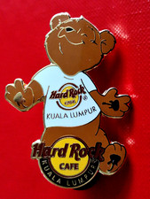 HRC Hard Rock Cafe Kuala Lumpur Classic Bear White T Shirt 2009 LE100 new