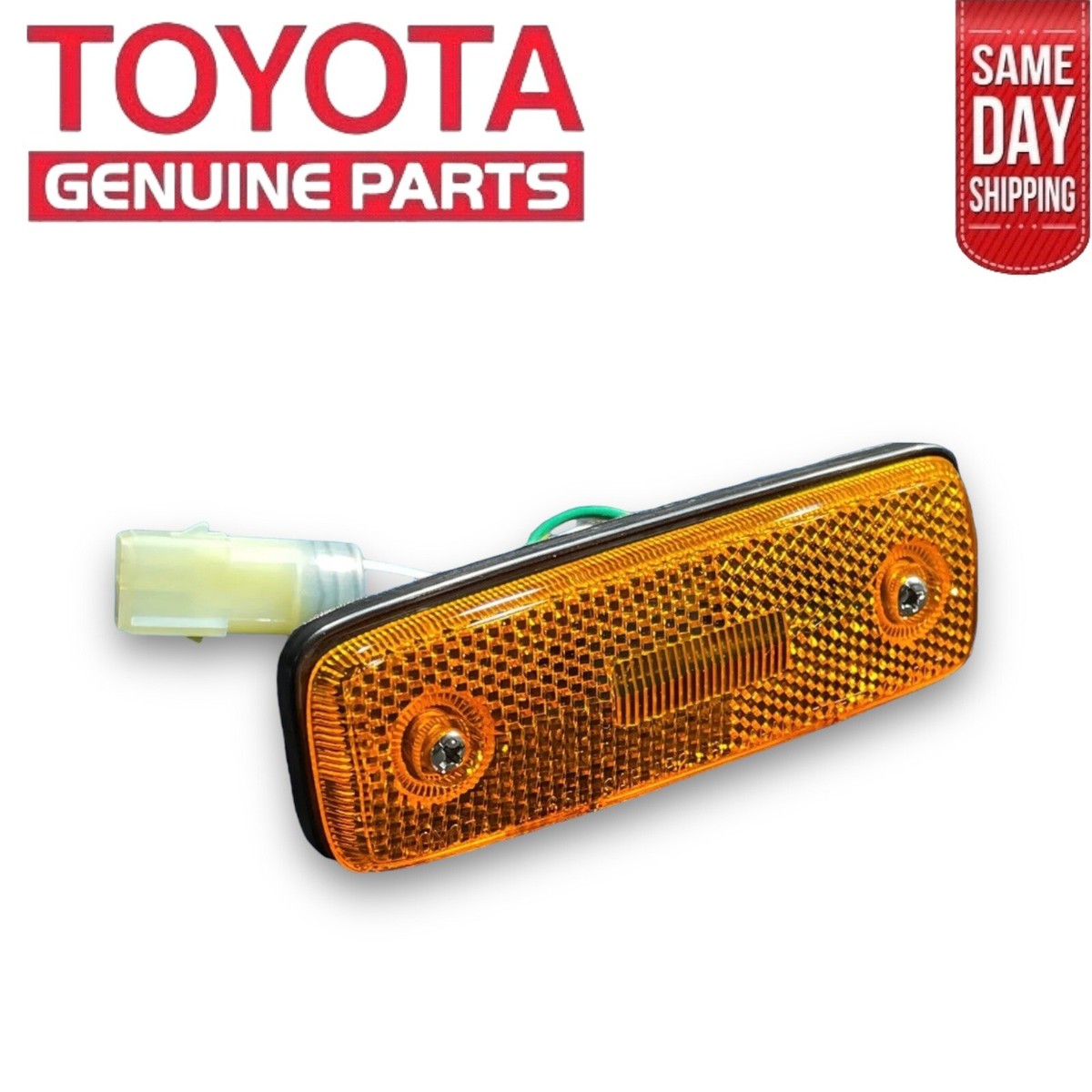 NEW 85 - 87 TOYOTA LAND CRUISER BJ70 FRONT LEFT SIDE MARKER LIGHT