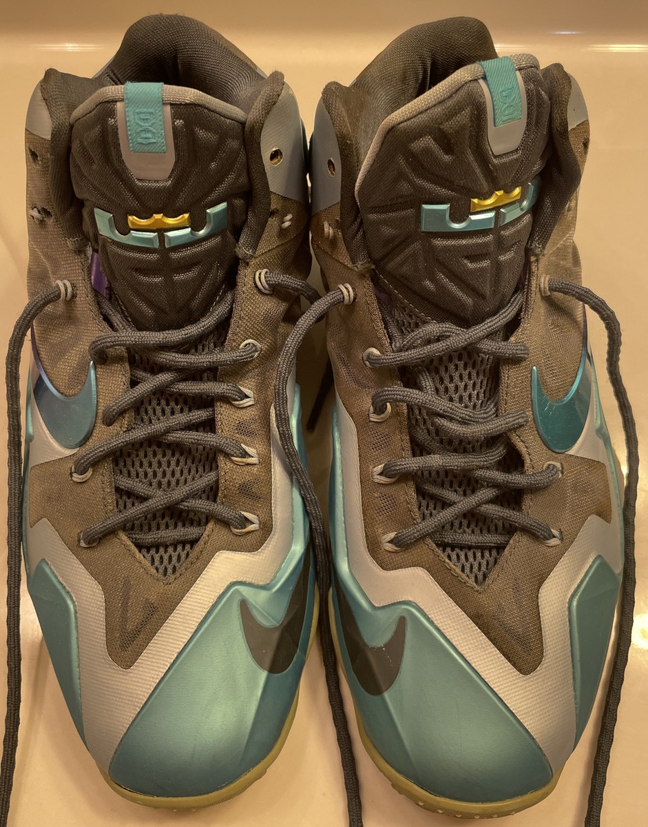 Nike Lebron 11 XI Armory Slate Gamma Blue SZ 9.5 Lebron  display picture 3