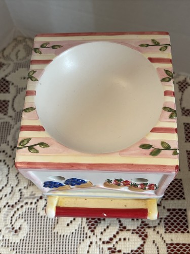 Yankee Candle Tart Warmer Flower/Fruit Cart - Picture 6 of 9