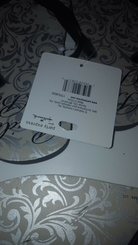 HALLMARK Bride TO BE Flip Flop Sandal Thongs Womens SZ 10/10.5 PARTY EXPRESS NW - Picture 11 of 12