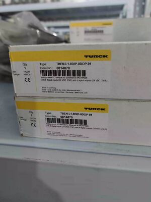 1pcs Turck TBEN-L1-8DIP-8DOP-01 6814070 New /