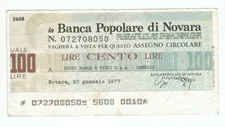 ITALY BANKNOTE 100 LIRE 1977