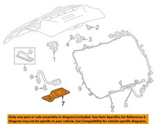GM OEM 18-23 Equinox Lift Gate Lock Hardware-Handle, Outside 84608659