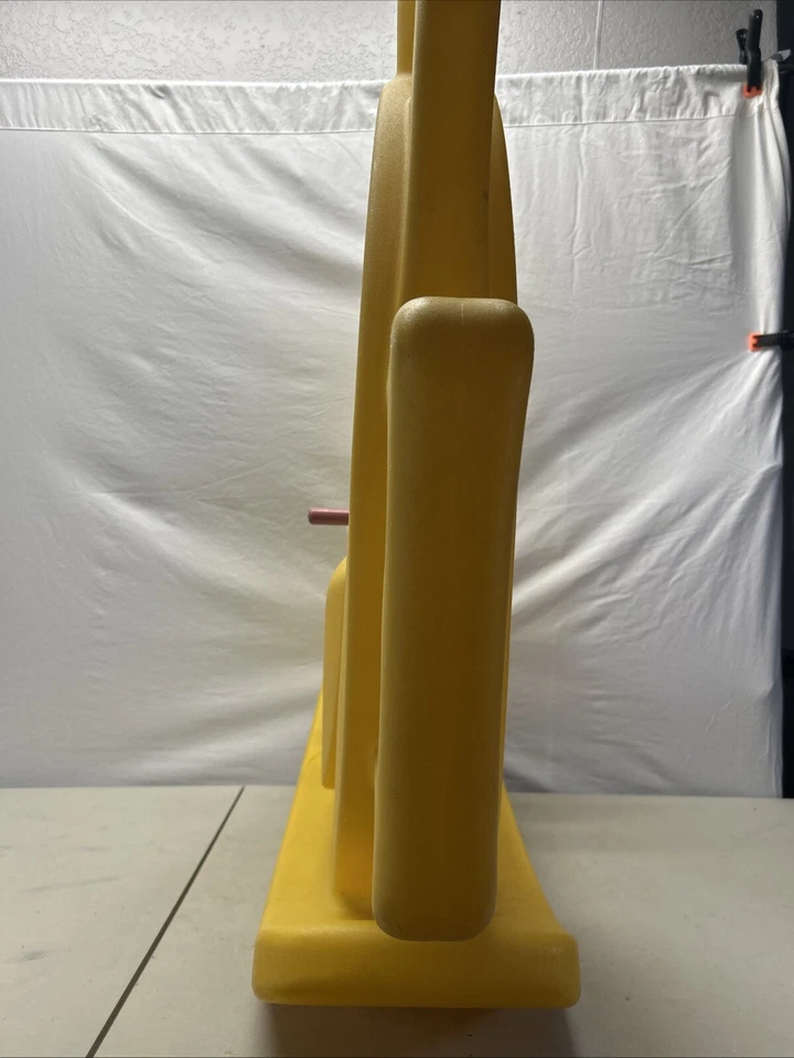 Paso 2 Mecedor Amarillo Ángel Pez Rocker Niño Pequeño Paseo - Raro De Colección Foto 4 de 4