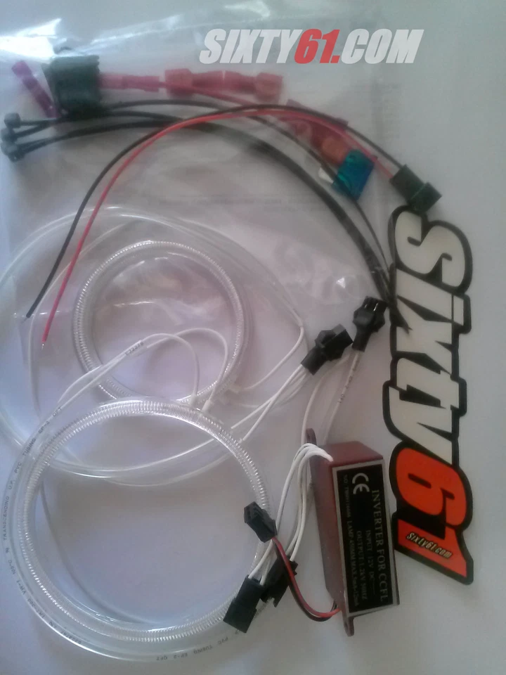 Hayabusa 2008-2017 2018 2019 2020 CCFL Demon Halo Angel Eyes rings lights Suzuki - Image 3 of 3