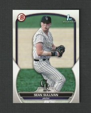 2023 Bowman Draft Sean Sullivan Bowman 1st #BD-88 Colorado Rockies