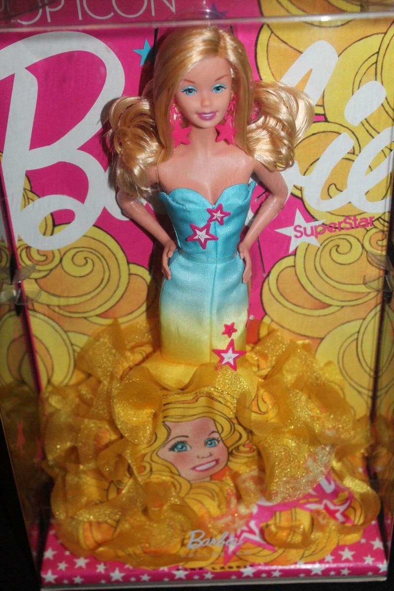 Mattel Barbie POP ICON Barbie DOLL Blonde Hair Mint in Box