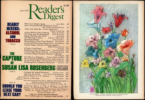 Vintage Reader's Digest 3 issues (1985) Susan Rosenberg Hijack - Picture 2 of 6