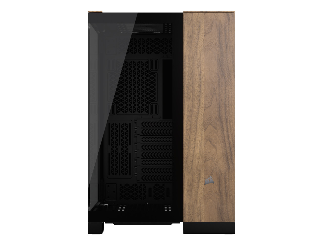 Двухкамерный корпус для ПК CORSAIR 6500X Mid-Tower черныйорех CC-9011282-WW