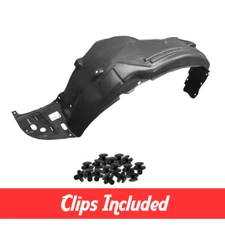 Driver Side Fender Liner w/ Clips For 2013-2015 Honda Accord Sedan HO1248150