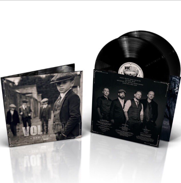 欧2LP Volbeat Rewind ? Replay ? Rebound UNI7779198 Universal Music GmbH /00660 Rewind, Replay, Rebound 2LP (Blue Vinyl) | Volbeat Merch