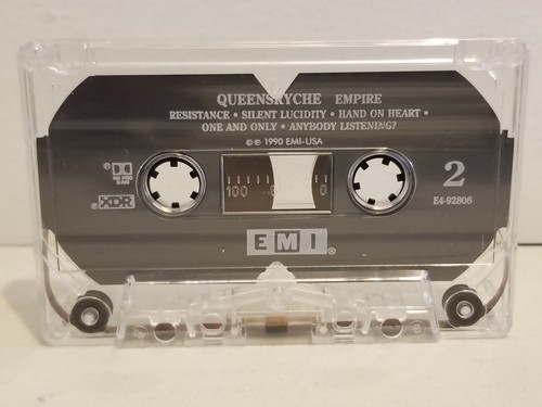 Queensryche Empire Cassette Tape - 1990 EMI Records - Picture 3 of 6