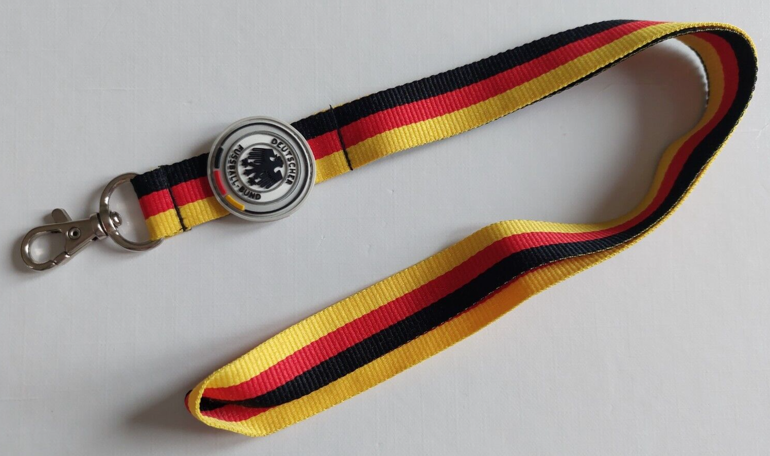 Lanyard / Schlüsselband orange mit Sicherheitsverschluss