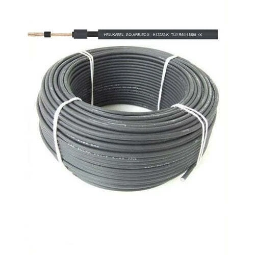 HELUKABEL Helu Solarkabel Solarleitung 6mm2 PV-Anlage Photovoltaik Kabel schwarz 100m