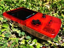 Nintendo GameBoy Color Retro Handheld GBC Clear Red Console
