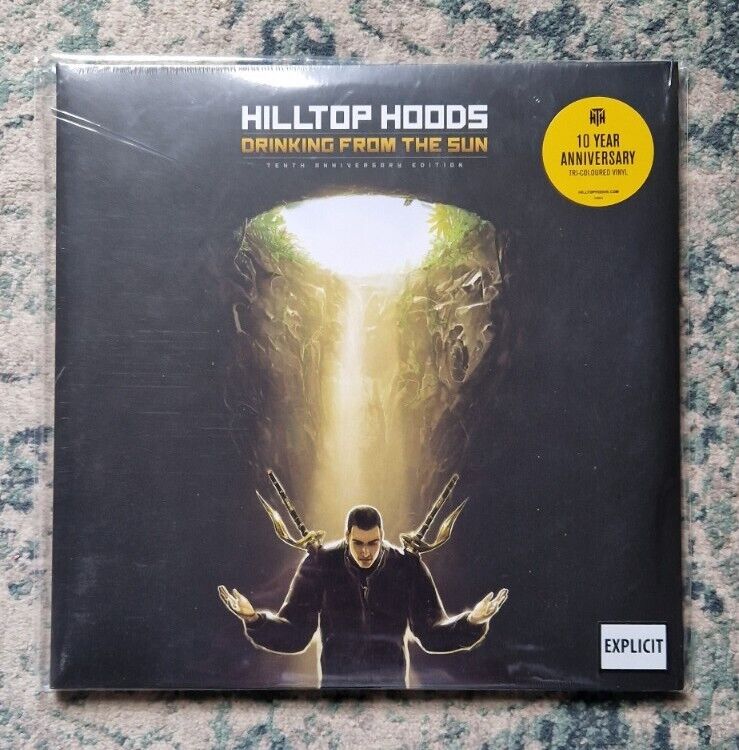 Hilltop Hoods Drinking From The Sun Tri-Colour Vinyl SEALED