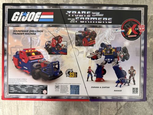 Hasbro Transformers G.I. Joe Crossover Soundwave Dreadnok Thunder Machine 2-Pack - Picture 2 of 10