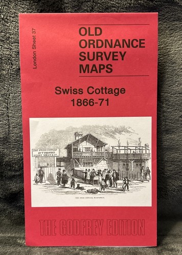 Swiss Cottage 1866-71: London Sheet 37.1 (Old Ordnance Survey Maps of London)
