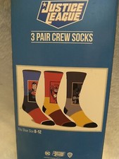Socks justice BATMAN SPIDERMAN Pair Crew Socks 3 pairs NWT