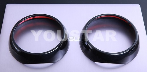 US STOCK X6 PIANO BLACK Dash Air Vent Cover Trims for MINI Cooper S F55 F56 F57 - Picture 5 of 12
