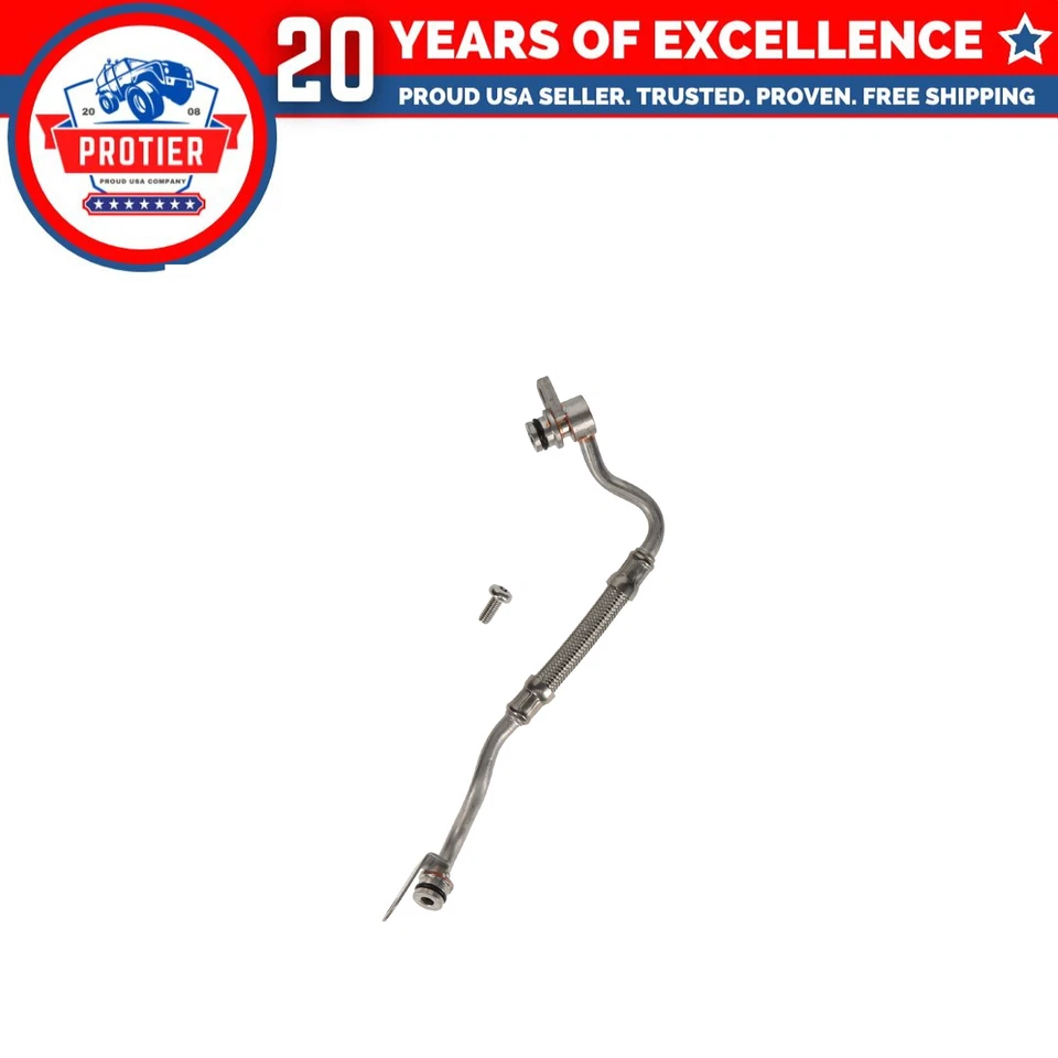 Línea de suministro de aceite para turbocompresor delantero para BMW Serie 1 M 135i 335i 335i xDrive Foto 2 de 3