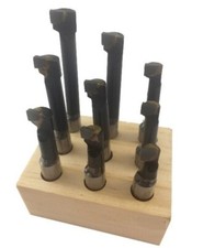 1/2" C-6 9 PIECE LATHE BORING BAR SET