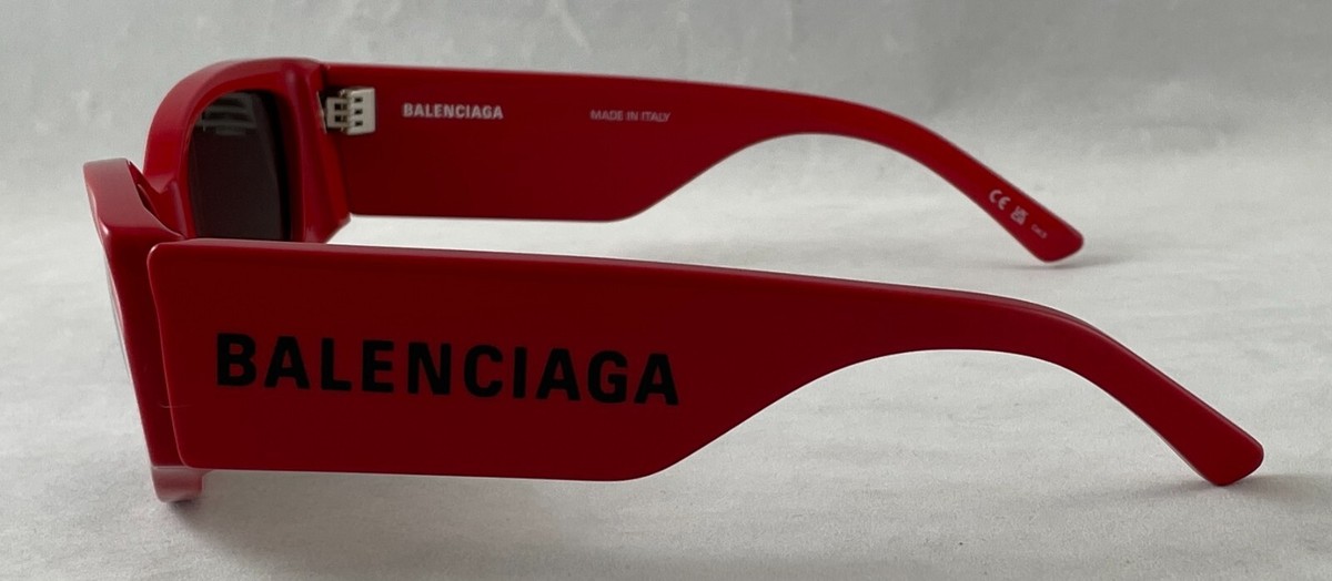 BALENCIAGA BB0258S BB 0258S 006 RED Sunglasses 58-18-145 | eBay