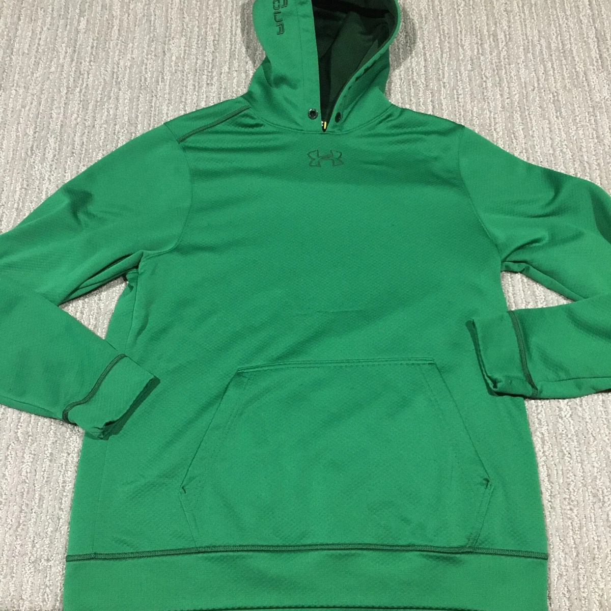 Under armour green pullover 2025