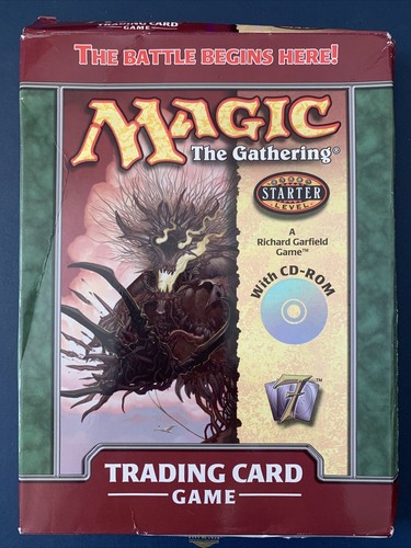 Magic: The Gathering Starter Level PC Game BOX MANUALS and CD Rom 2001 - 第 1/7 張圖片