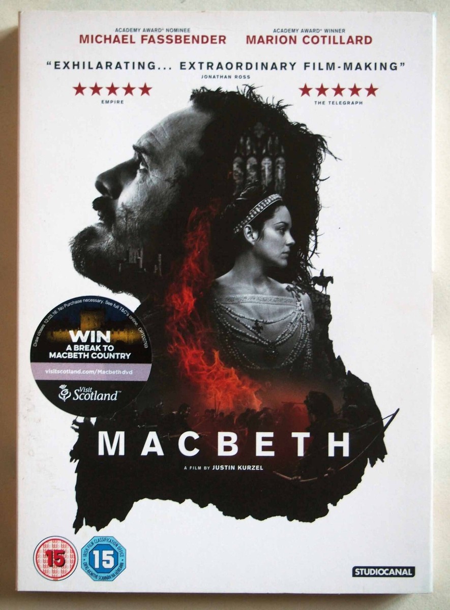 MACBETH JUSTIN KURZEL MICHAEL FASSBENDER MARION COTILLARD SLIP