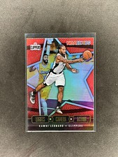 2020-21 Panini Hoops KAWHI LEONARD Lights Camera Action insert Holo #19