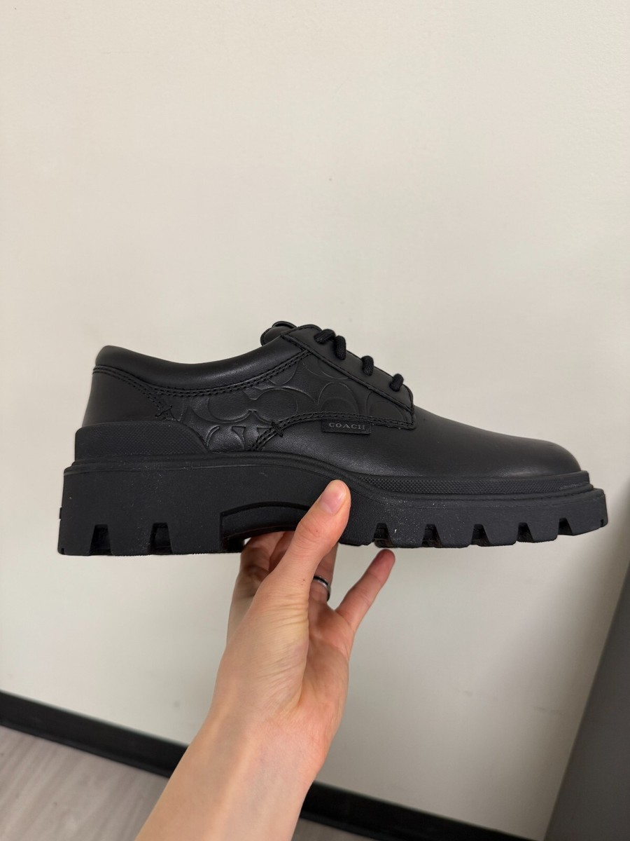 Coach Men's Cameron Derby In Signature Leather CZ076 [US 8