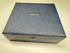 lecoultre rare large swiss made pocket watch  box