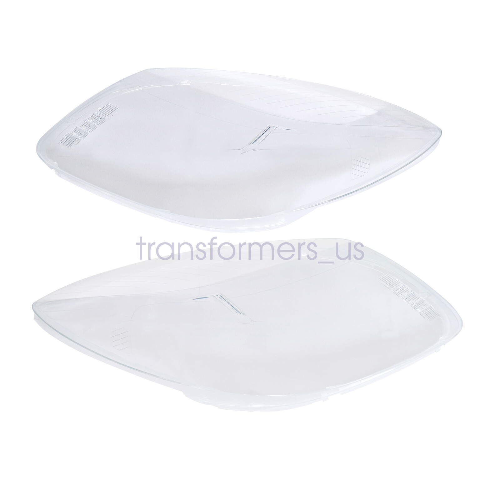 For Buick Enclave 20082012 Pair Transparent Headlight Headlamp Cover