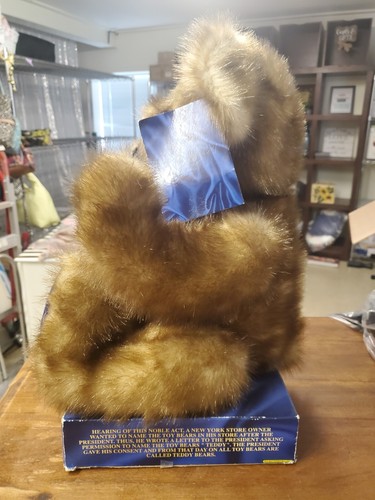 Oso de peluche Dan Dee Teddy Roosevelt 100 aniversario todavía en caja nuevo - Imagen 2 de 11