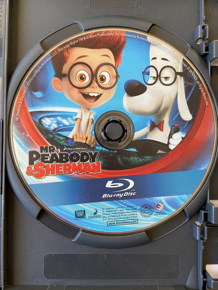 MR PEABODY & SHERMAN Blu-ray & DVD Combo Pack 2 Disc Set 2014 | eBay