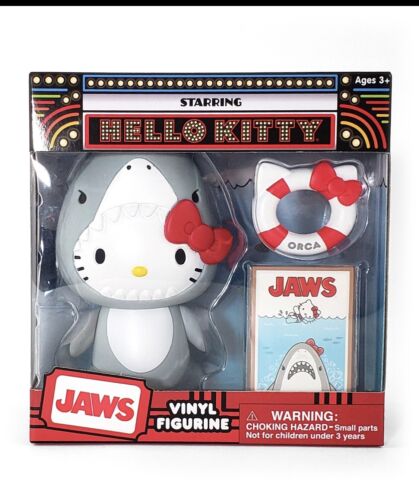 Universal Studios Exclusive Hello Kitty Jaws 3 Piece Vinyl Figure New in Box - 第 1/1 張圖片