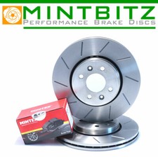 Renault Twingo 1.6 Renaultsport 08-12 Front Grooved Brake Discs & Pads