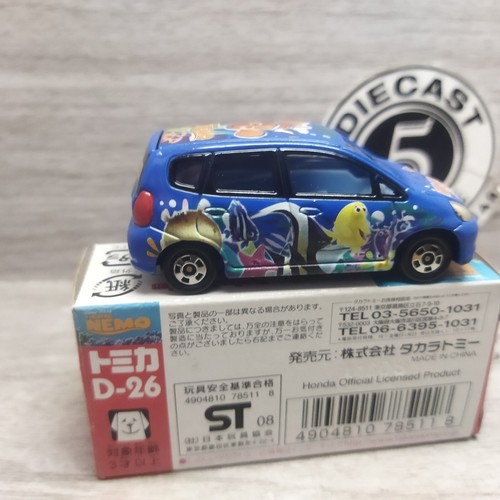 Tomica Disney D26 Honda Fit Finding Nemo - Picture 5 of 8