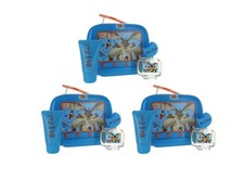 Wile E.Coyote par Looney Tunes pour enfants ComboPk : coffret cadeau - boîte à lunch neuf dans sa boîte 3 pièces