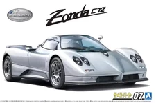 Aoshima 1/24 PAGANI ZONDA C12S 2000 Plastic Model Kit