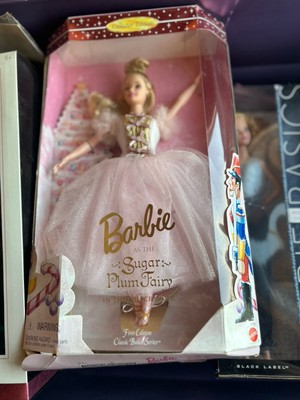 Mattel Barbie Sugar Plum Fairy Flower Ballet Nutcracker Christmas Doll Lot Y3