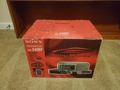 Sony Mobile CDX-540RF Compact Disc Changer System Complete Open Box