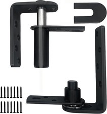 Bisagra Vaiv n Doble Retorno Autom tico Acero Inox 304 Negro Heavy Duty 110lbs