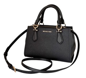 Michael Kors Marilyn Petit sac de corps à épaule Satchel noir