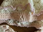 Antique Hand Crochet Baby Doll Sweater Hat — photo 5