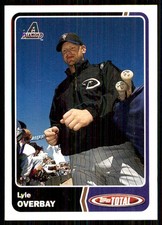 Lyle Overbay 2003 Topps Total #473 Diamondbacks MLB READ FREE SHIP AutographDen
