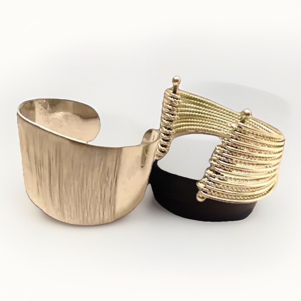 Cuff Bracelet Stack Boho Western Bangle Set 2 Rod… - image 15